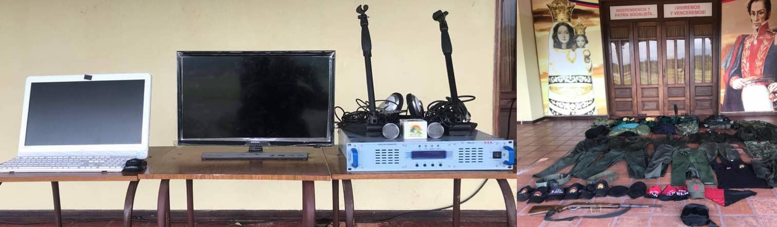 Ejército de Venezuela desmantela emisora del ELN que transmitía desde la frontera