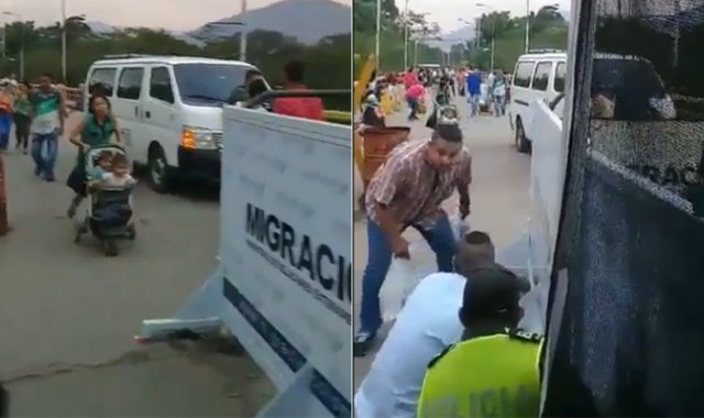 Pánico en puente internacional entre Ureña y Cúcuta por disparos