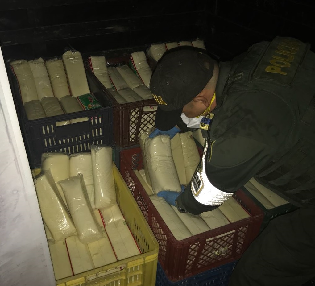Policía Fiscal y Aduanera propinó duro golpe a contrabandistas de queso