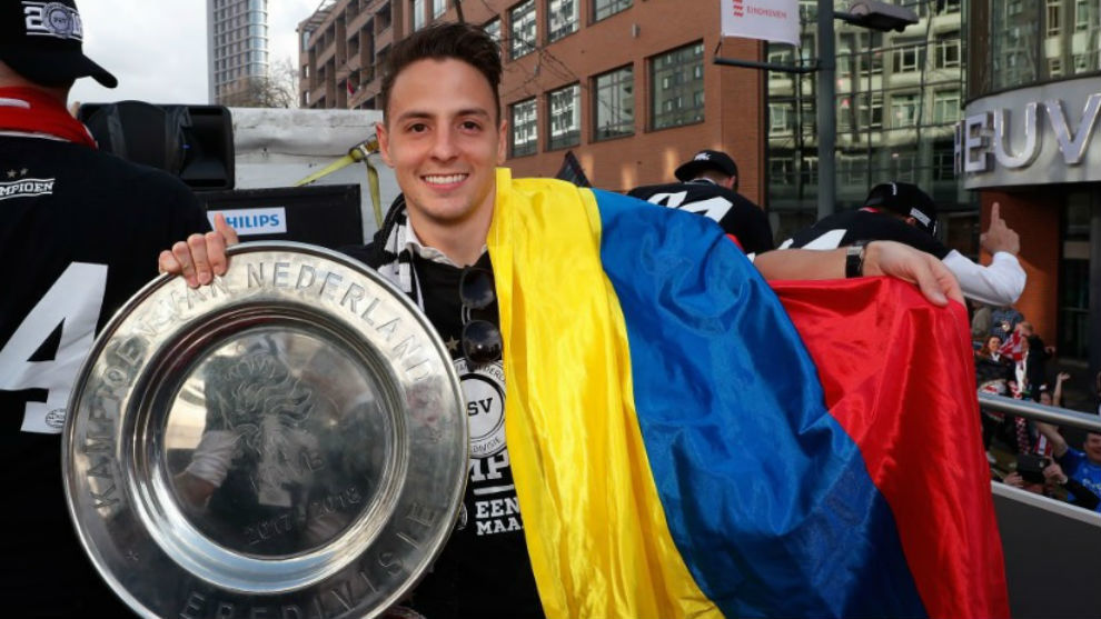 «Santi» Arias, Elegido mejor jugador de la liga de Holanda