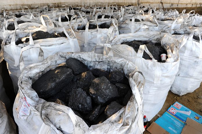 12 toneladas de carbón mineral fueron incautadas en Tunja