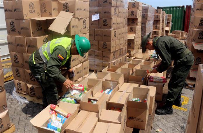 Santos anunció decomiso de 400 toneladas de comida “Clap” no apta el para consumo