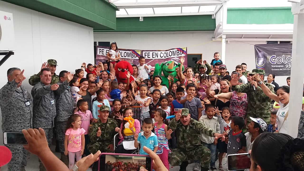 Ejército Nacional realizó jornada de apoyo al desarrollo en Cubará, Boyacá