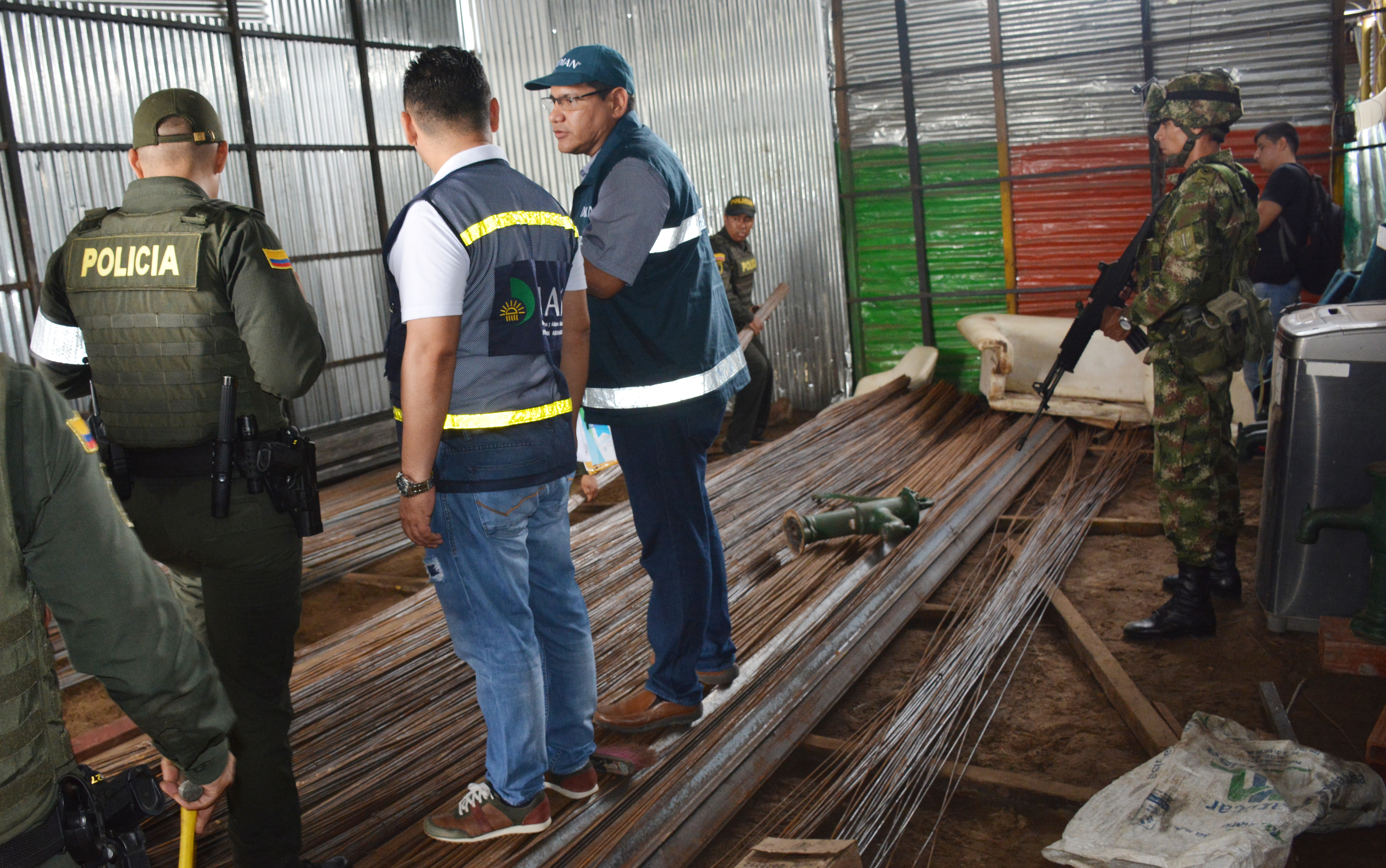 Más de 80 millones de pesos en material de contrabando fue incautado en Arauca