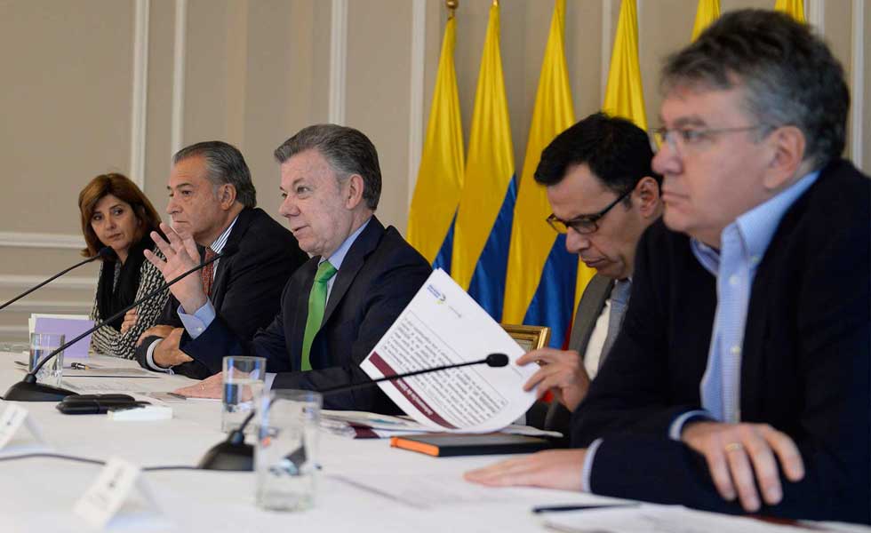 El Presidente Santos anunció que se tendrán 32 tribunales de garantías en todo el país de cara a unas elecciones presidenciales