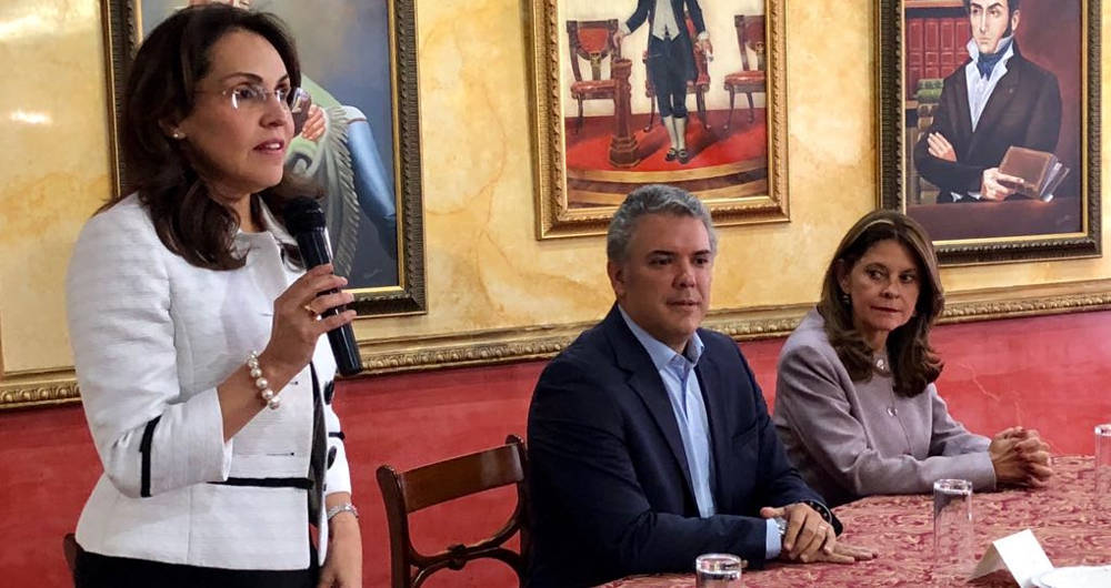 La Exfiscal Viviane Morales adhiere a campaña de Ivan Duque