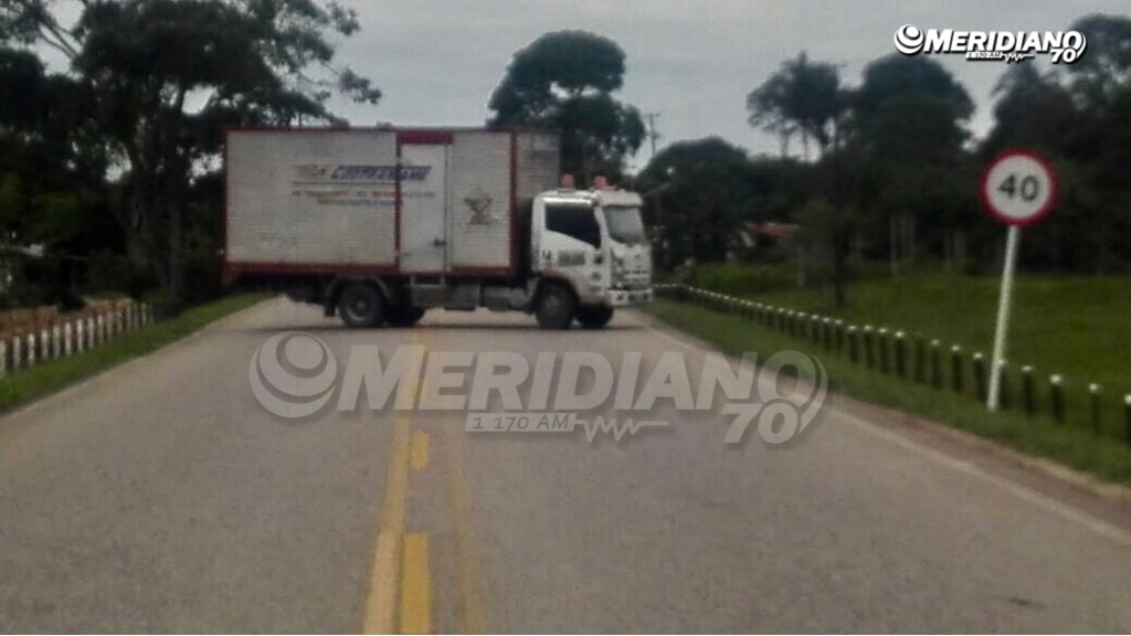 Fue bloqueado eje vial entre Tame – Fortul