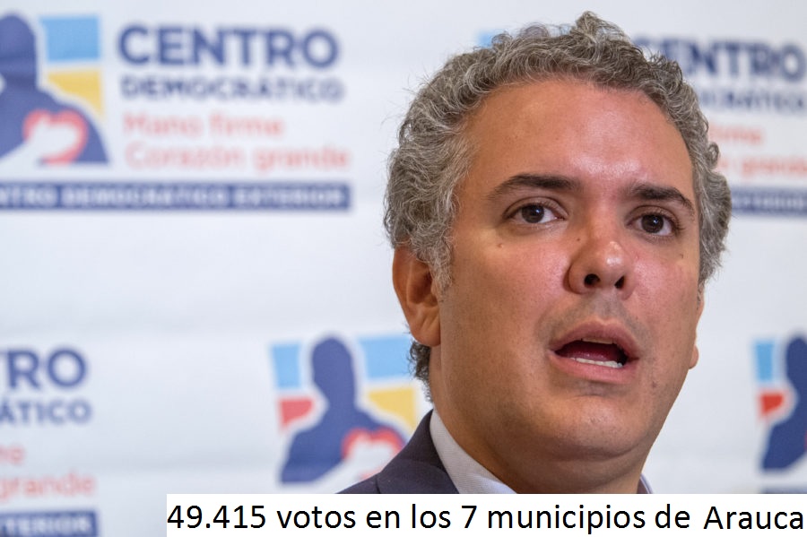 En Arauca ganó Ivan Duque