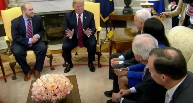 Trump recibio por lo alto al preso liberado por Venezuela