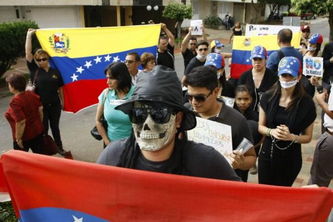 Plantón en Bucaramanga en contra de las elecciones en Venezuela se llevará a cabo este domingo