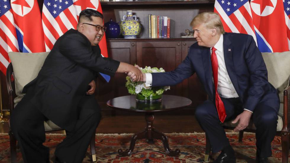 Kim reafirma ante Trump en una cumbre histórica un vago compromiso de desnuclearización