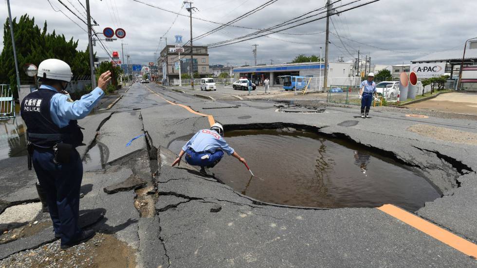Un terremoto de 6,1 en Japón deja al menos tres muertos y decenas de heridos