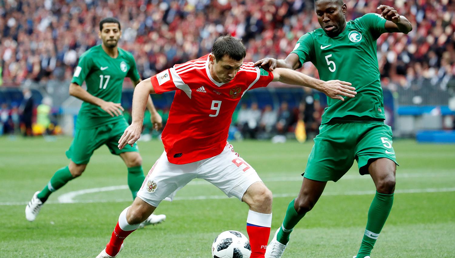 Video resumen: Rusia – Arabia Saudí en el primer partido del Mundial