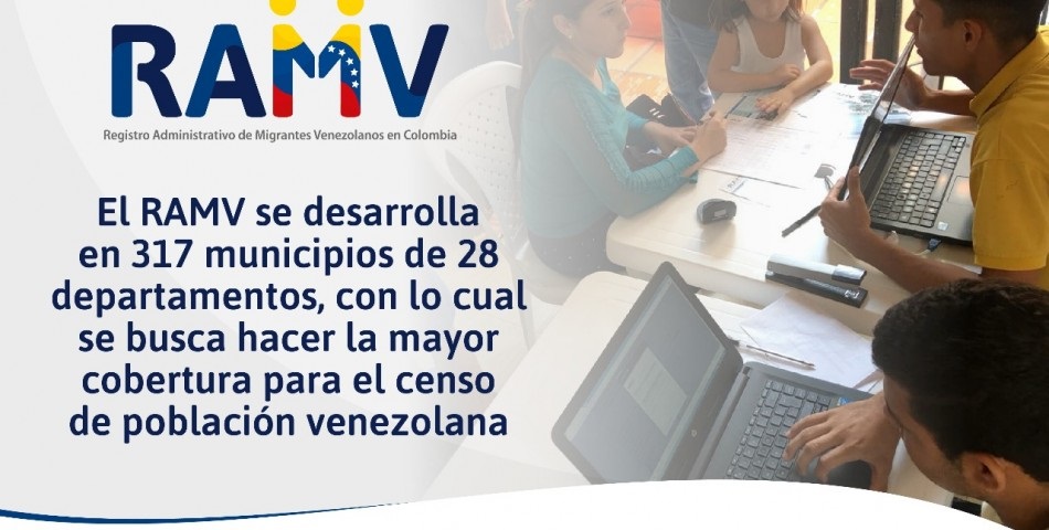 Venezolanos :el 8 de junio  vence el plazo para inscribirse el Registro Administrativo de Migrantes Venezolanos en Colombia, RAMV