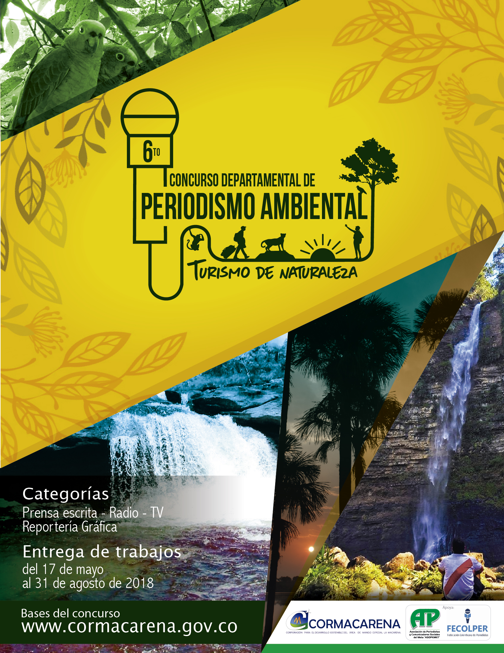 Cormacarena abre Inscripción  al Concurso de Periodismo Ambiental