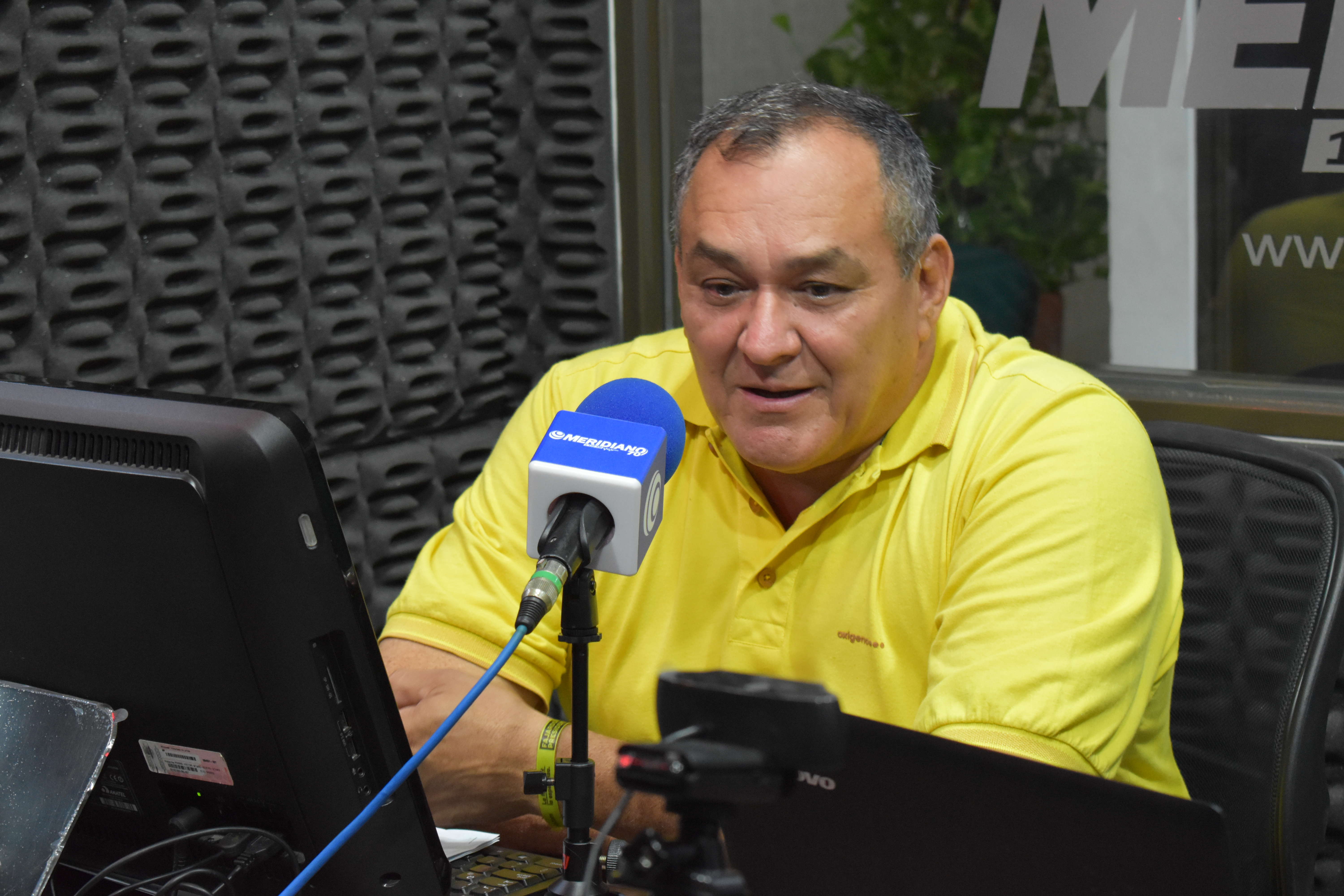El concejal César Latorre en Meridiano70