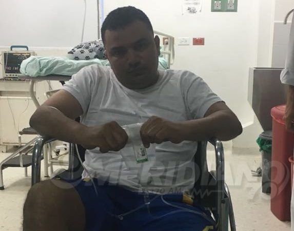 Docentes herido