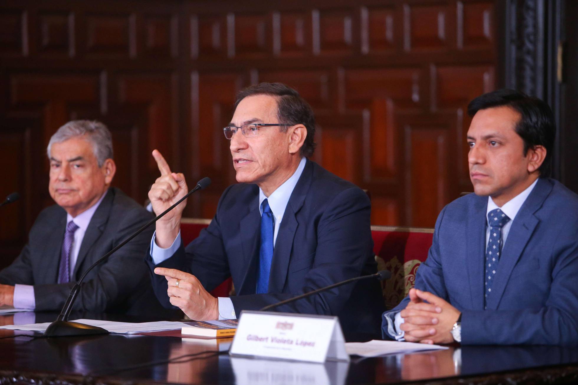 El presidente de Perú anuncia una reforma ante la crisis de la justicia