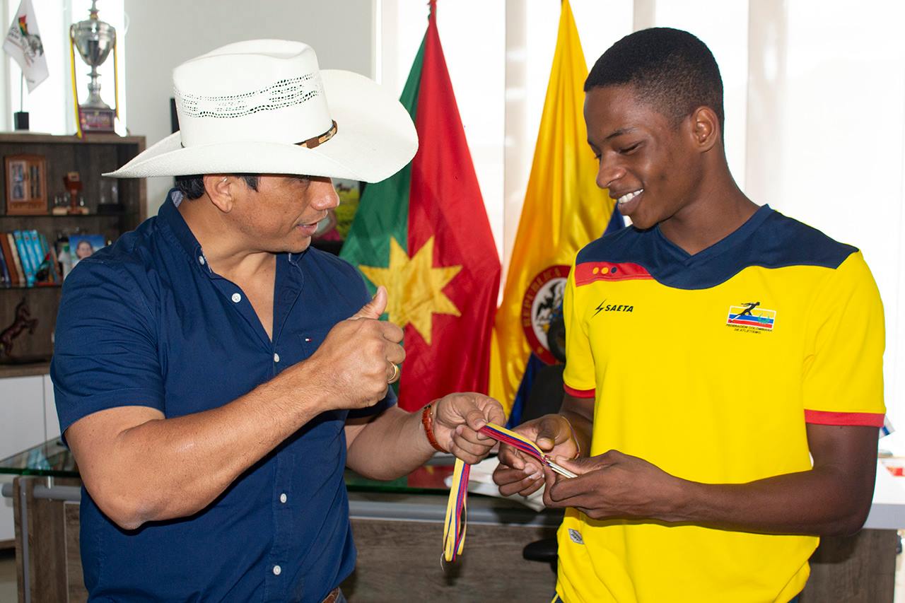 Gian Carlos Mosquera de Casanare, llega por primera vez a los Olímpicos de la Juventud
