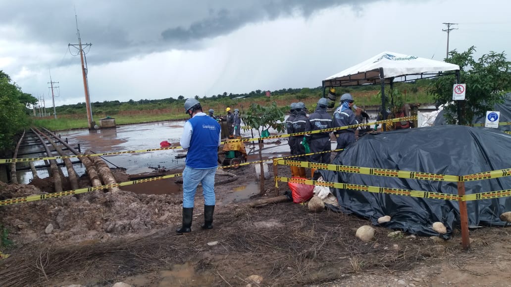 Derrame de fluido en el municipio de Orocué, Casanare, está asociado a un evento de corrosión