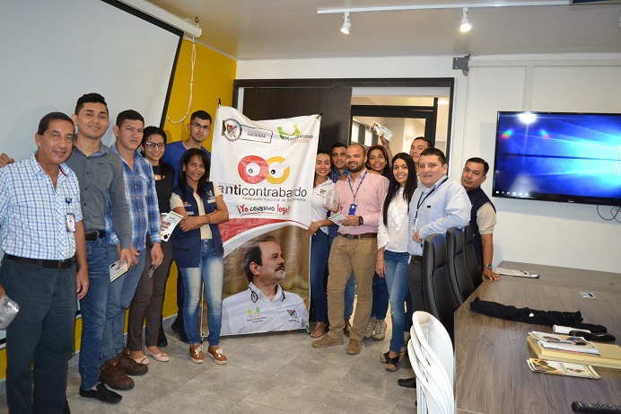 Trabajadores de Enelar E.S.P. fueron capacitados en identificación de productos de contrabando