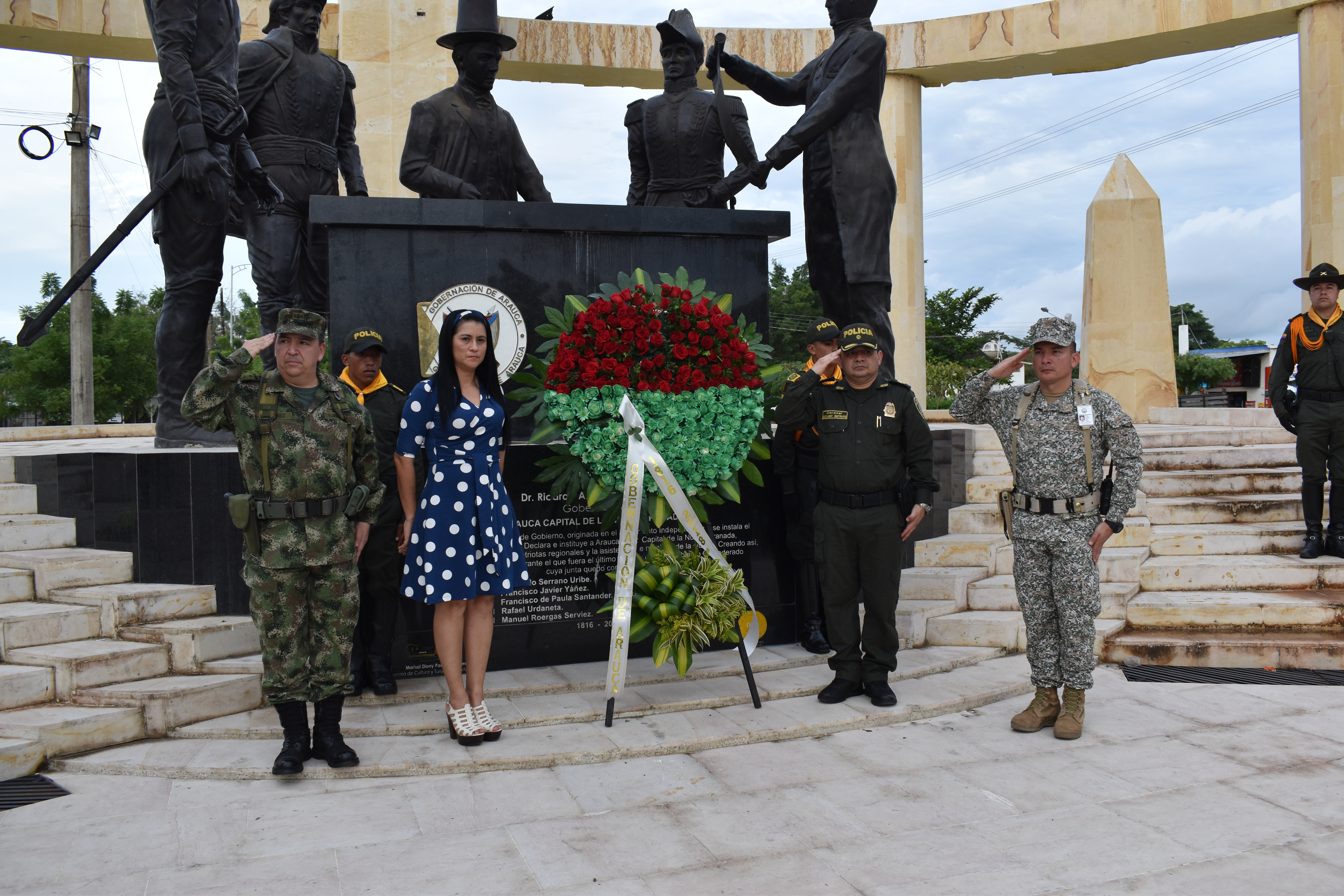 Arauca conmemoró 202 años de haber sido capital de la Nueva Granada