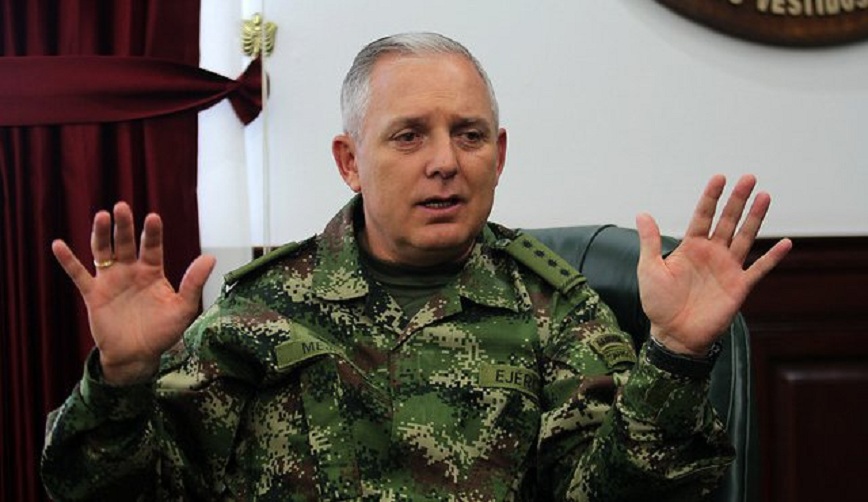 General Mejía asegura que cabecillas del ELN se esconden en Venezuela