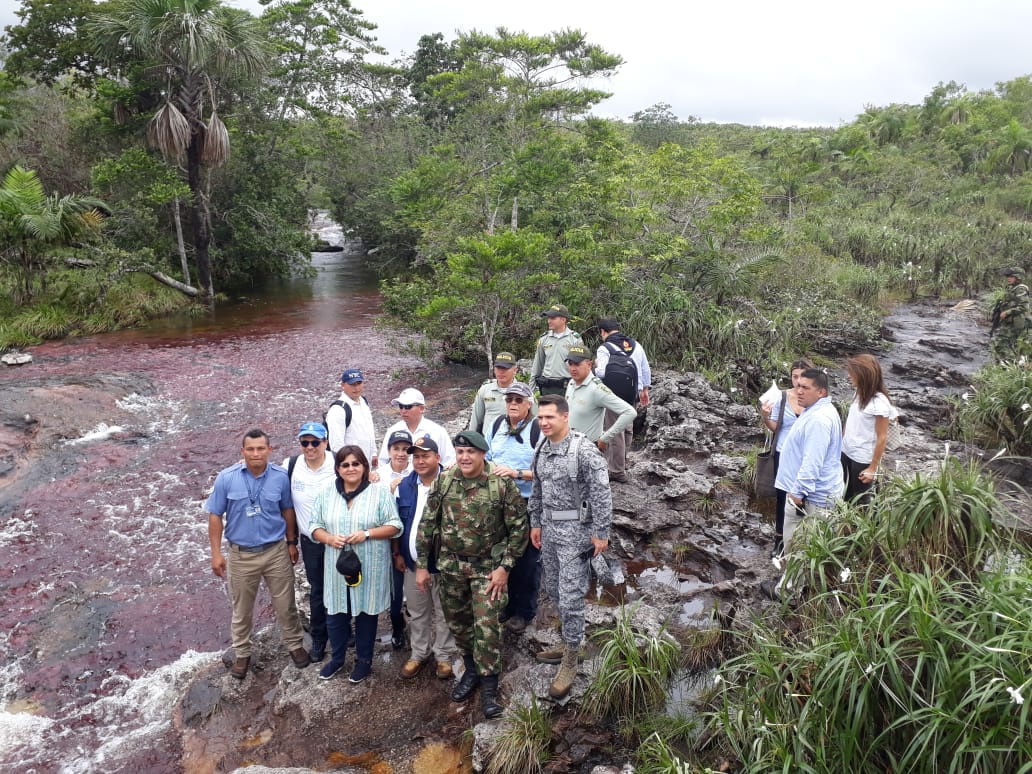 Caño Cristales cuenta con nuevas obras de infraestructura liviana