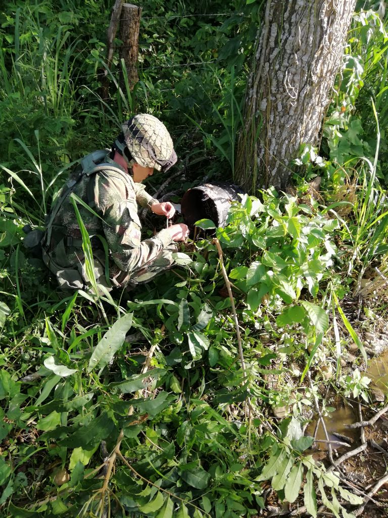 60 kilos de artefactos explosivos destruyó el ejército en Tame y Arauquita