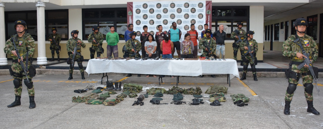 Capturados 11 integrantes de las disidencias en Tame
