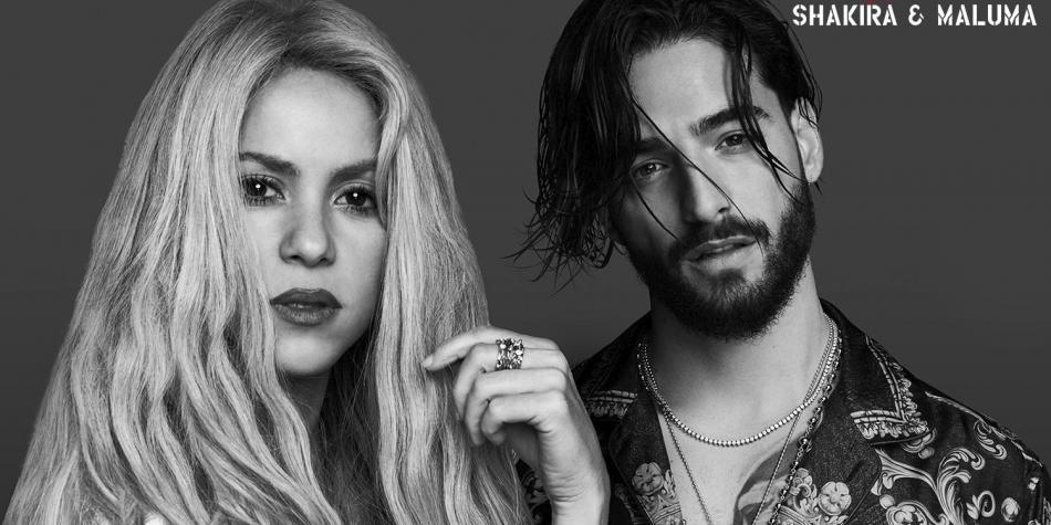 ‘Clandestino’ de Shakira y Maluma es número uno en Billboard