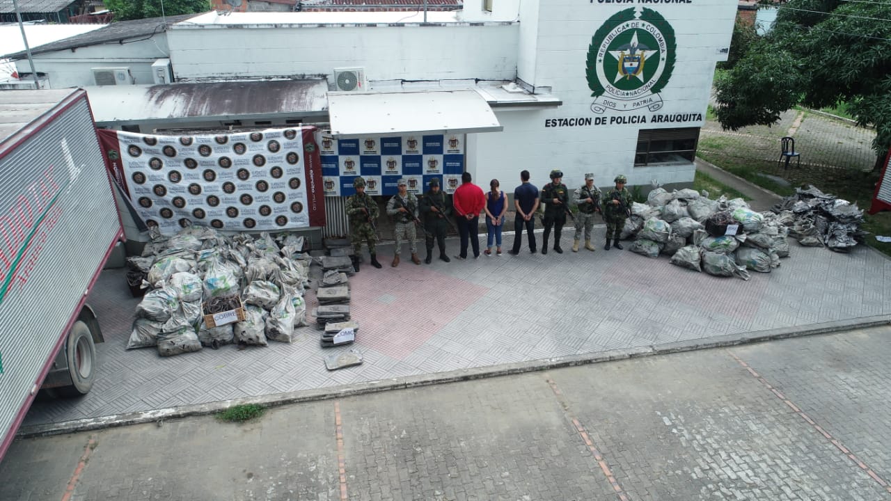 Más de 16 toneladas de cobre y plomo de contrabando fueron incautados en Arauca