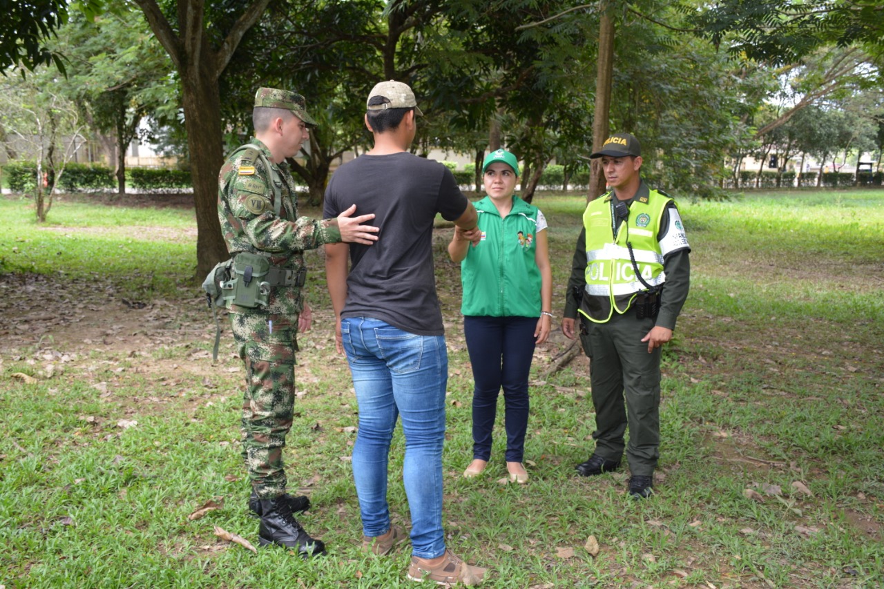 Ejército Nacional recuperó adolescente de 15 años que estaba en poder del ELN