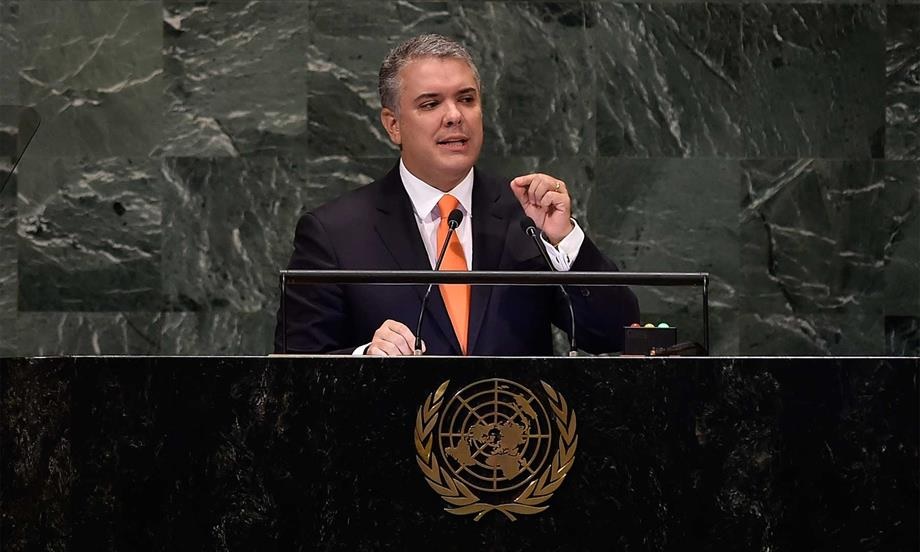 Ante la ONU, Presidente Duque pide al mundo actuar para detener éxodo trágico y que en Venezuela renazca la esperanza