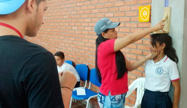 Niños venezolanos llegan malnutridos al colegio La Frontera