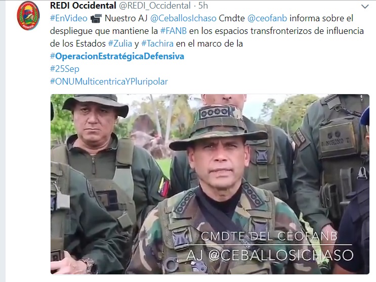 Venezuela moviliza tropas a la frontera entre Táchira y Norte de Santander