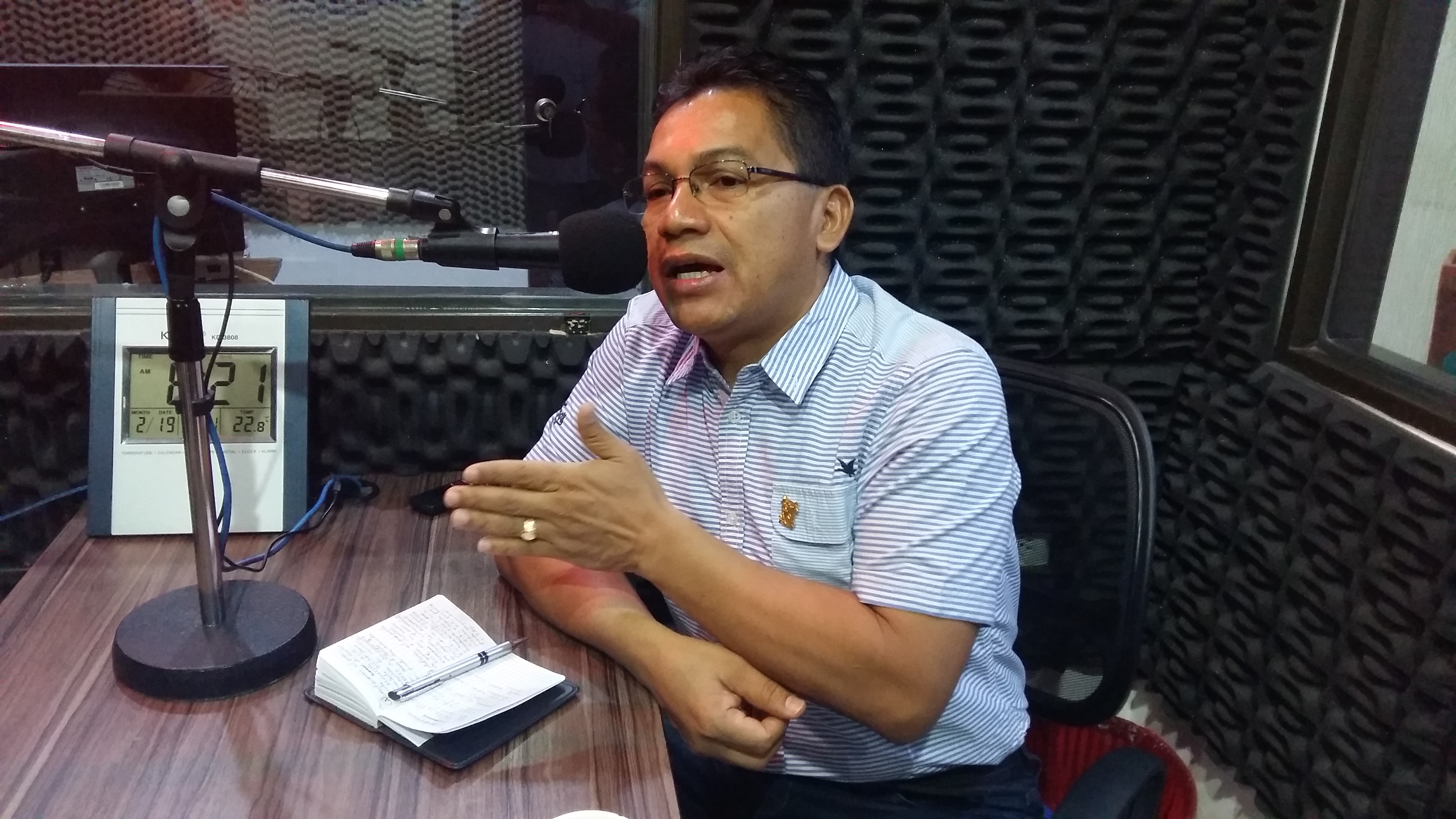 Es preocupante el diagnóstico de los afluentes en el departamento: Ferney Tique
