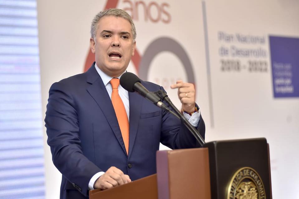 El sector de hidrocarburos debe seguir siendo el vehículo para el desarrollo energético del país: Presidente Iván Duque