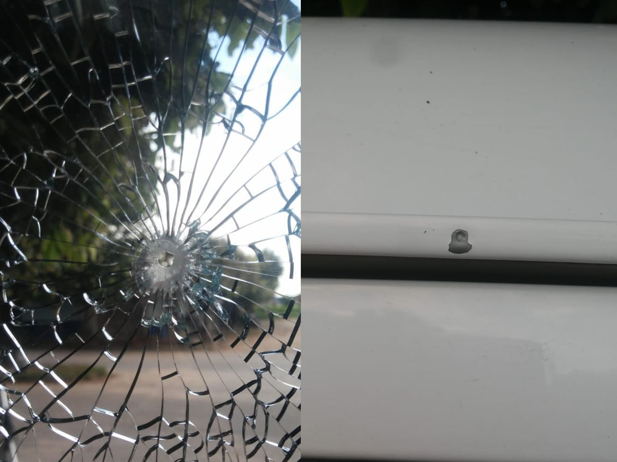 Vehículo fue abaleado en el municipio de Saravena