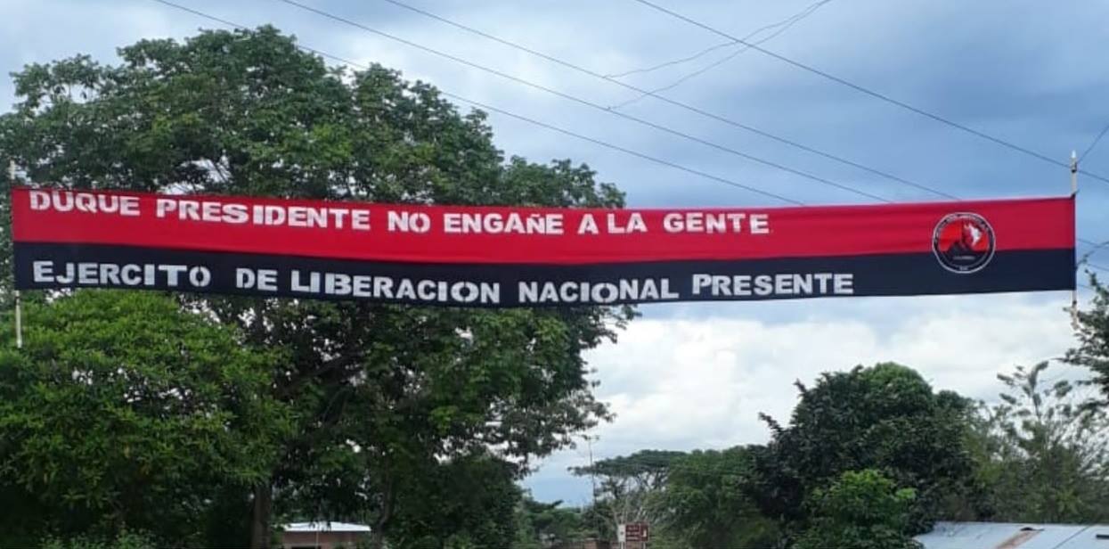 ELN aumentó su accionar durante esta última semana