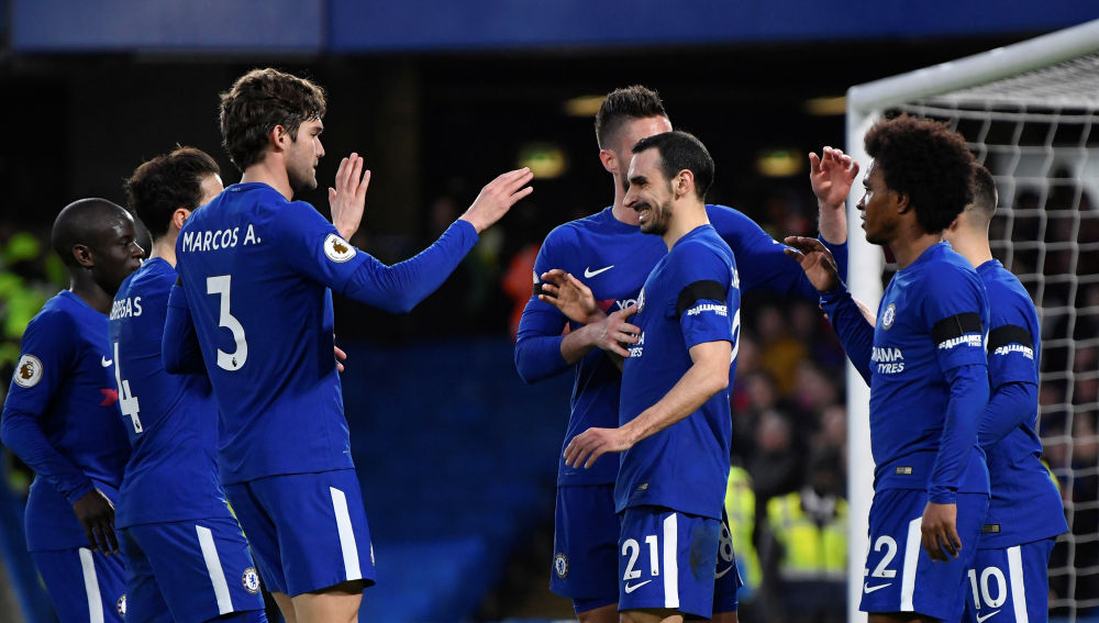 Chelsea cierra 2018 ganando en su visita al Crystal Palace