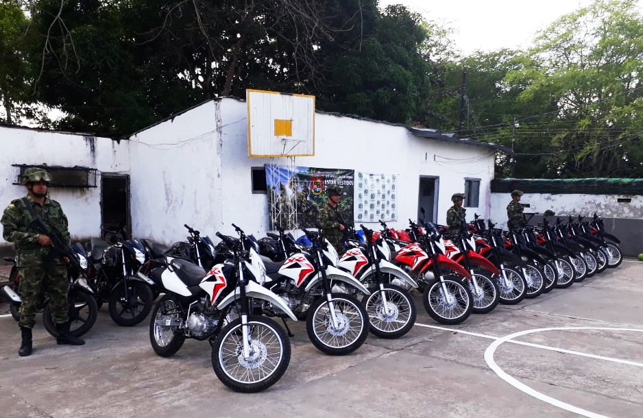 Recuperadas 25 motocicletas que habían sido hurtadas en Fortul