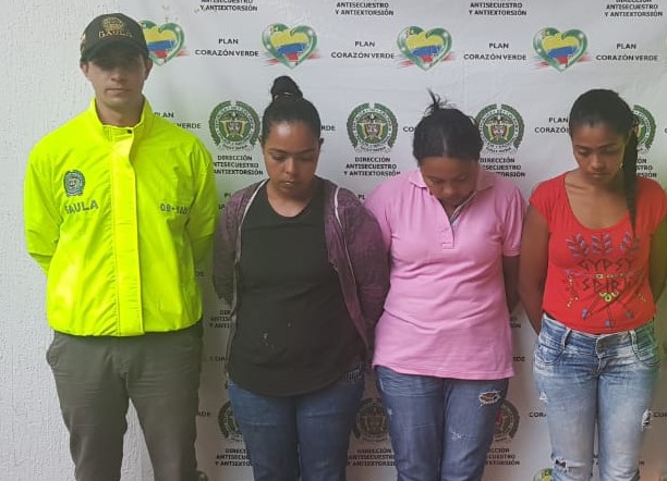 Cayeron «La Opita», mujeres dedicadas a la extorsión