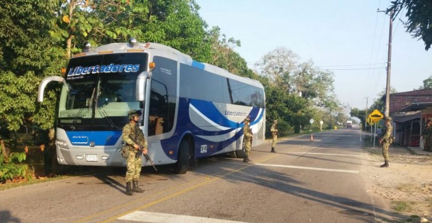 Roban a pasajeros de un bus de ‘Libertadores’