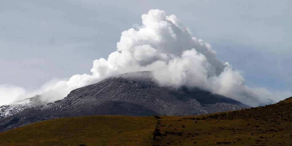 Este fin de semana se registraron 560 sismos en Volcán Nevado del Ruiz