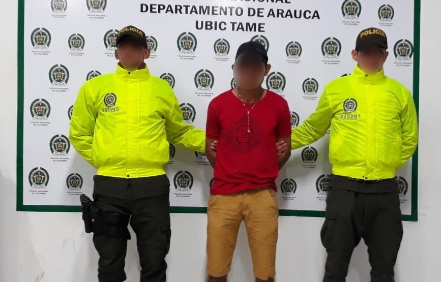 En Tame fue capturado presunto integrante de las disidencias de las Farc