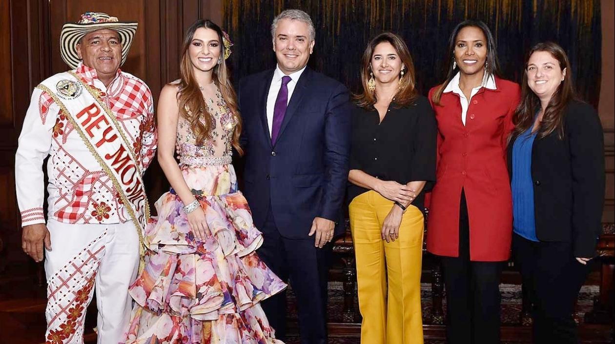 Duque confirmó su asistencia al Carnaval, tras visita de los Reyes al Palacio de Nariño