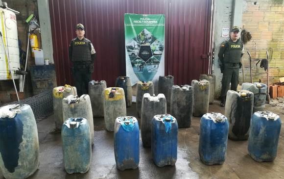 La POLFA en Arauca menoscaba finanzas de contrabandistas de hidrocarburos