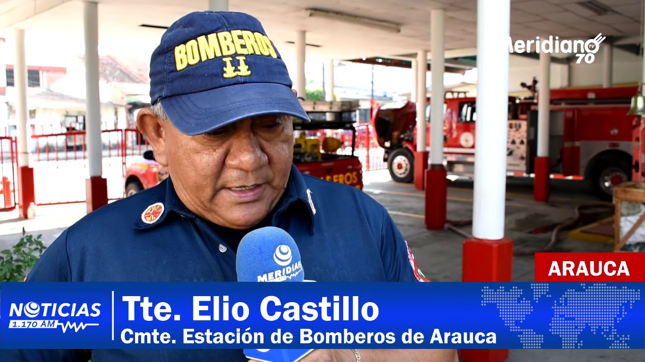 Bomberos de Arauca en alerta ante incendios forestales