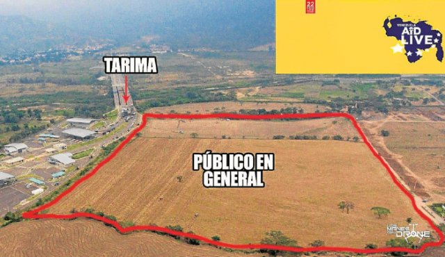 Medidas especiales por el megaconcierto en Tienditas